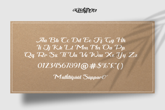 Cathena Font Poster 6