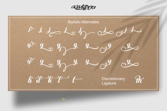 Cathena Font Poster 7
