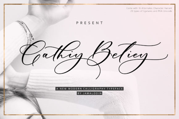 Cathiy Betiey Font