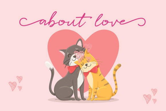 Catlove Font Poster 5