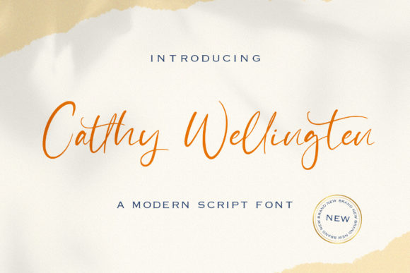 Catthy Wellingten Font