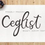 Ceglist Font Poster 1