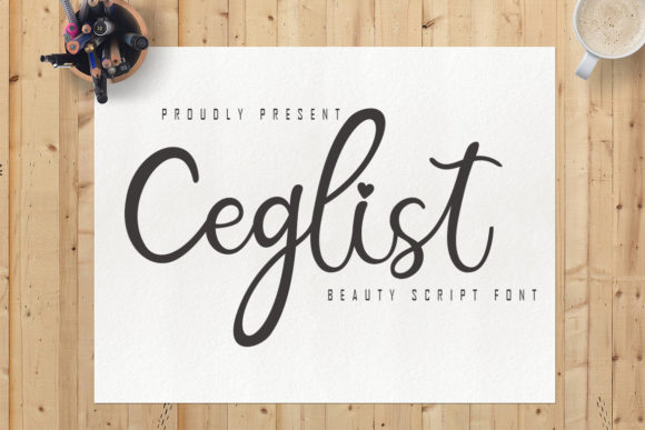 Ceglist Font Poster 1