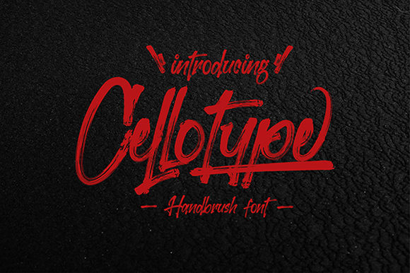 Cellotype Font Poster 1
