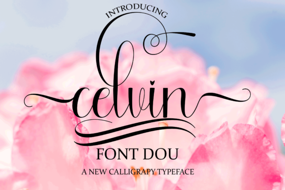 Celvin Font Poster 1