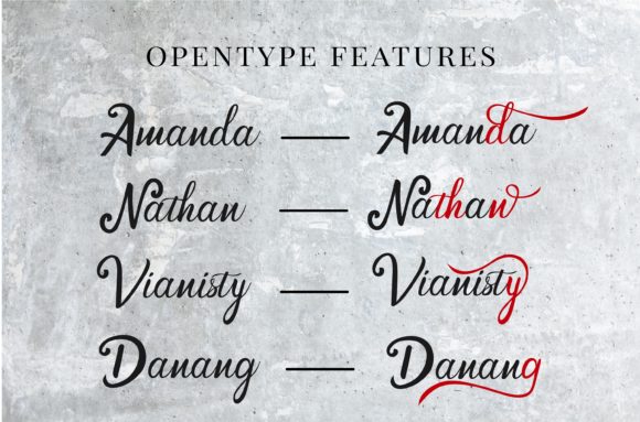 Cendhany Font Poster 8