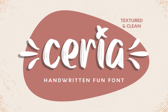 Ceria Font Poster 1