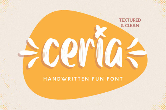 Ceria Font Poster 12