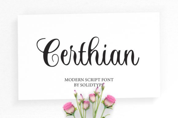 Certhian Font Poster 1