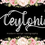 Ceylonia Font Poster 1