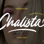 Chalista Font Poster 1