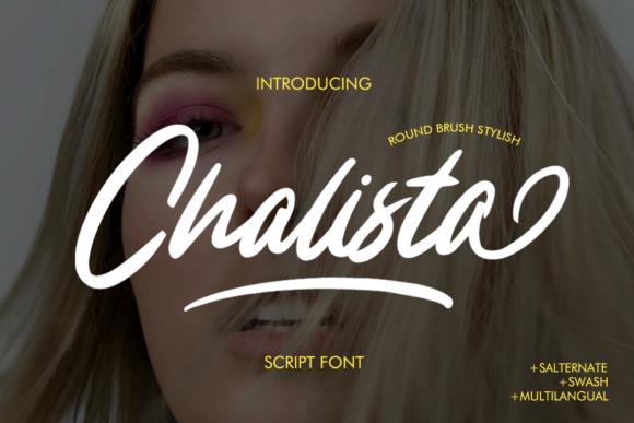 Chalista Font Poster 1