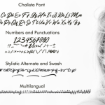 Chalista Font Poster 4