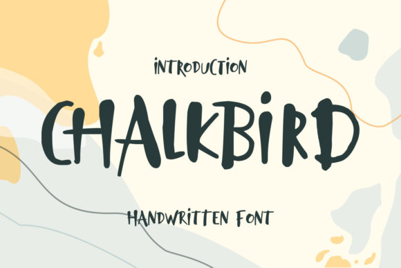 Chalkbird Font Poster 1
