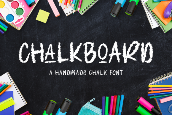 Chalkboard Font