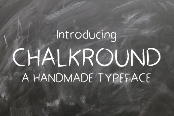 ChalkRound Font Poster 1