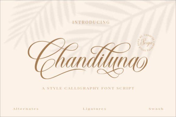 Chandiluna Font Poster 1