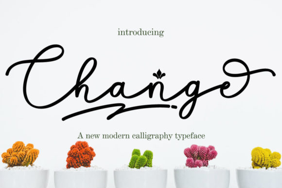 Change Font Poster 1