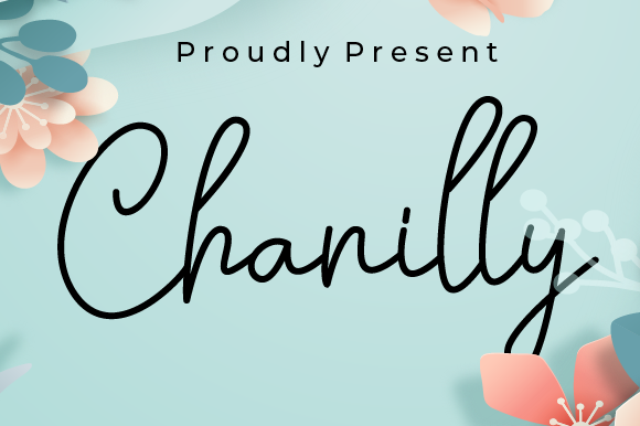Chanilly Font Poster 1