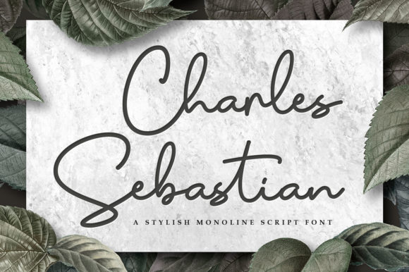Charles Sebastian Font Poster 1