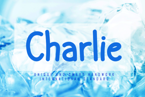 Charlie Font Poster 1