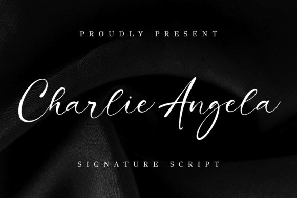 Charlie Angela Font Poster 1