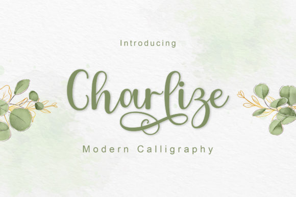 Charlize Font Poster 1