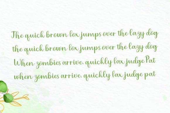 Charlize Font Poster 4
