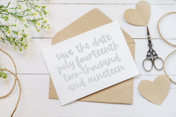 Charlotte Brush Font Poster 2