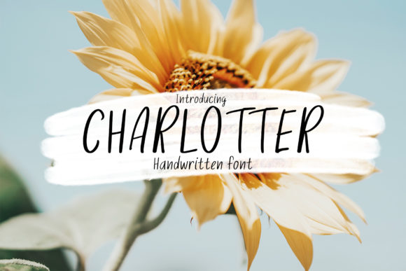 Charlotter Font Poster 1