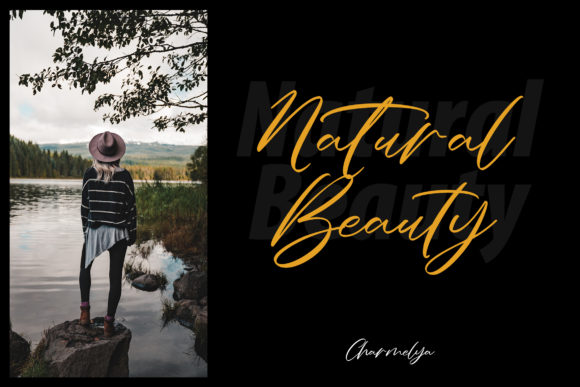 Charmelya Font Poster 2