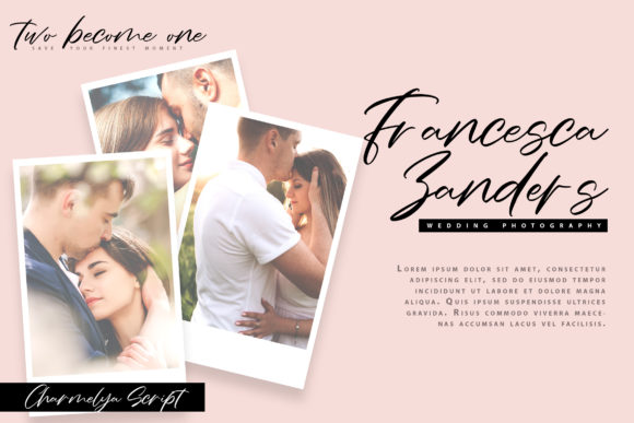 Charmelya Font Poster 4