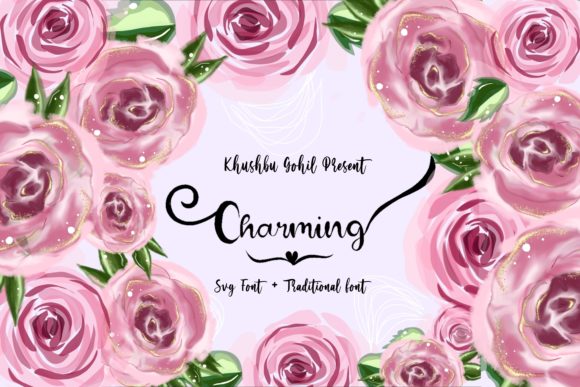 Charming Font Poster 1