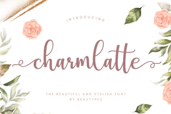 Charmlatte Font Charmlatte Font Poster 1