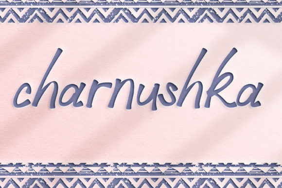 Charnushka Font Poster 1