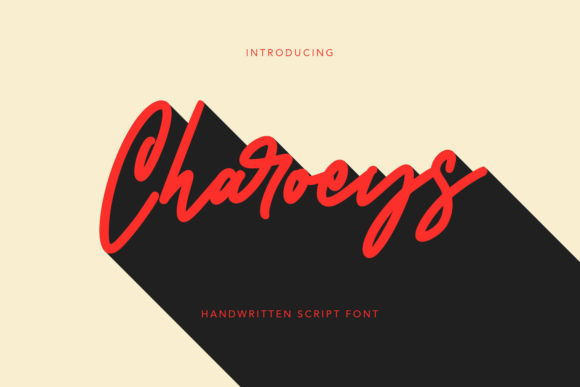 Charoeys Font Poster 1