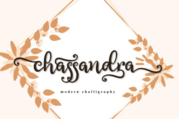 Chassandra Font Chassandra Font Poster 1