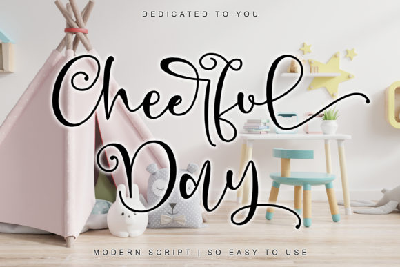 Cheerful Day Font Poster 1