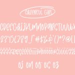 Cheerful Girl Font Poster 7