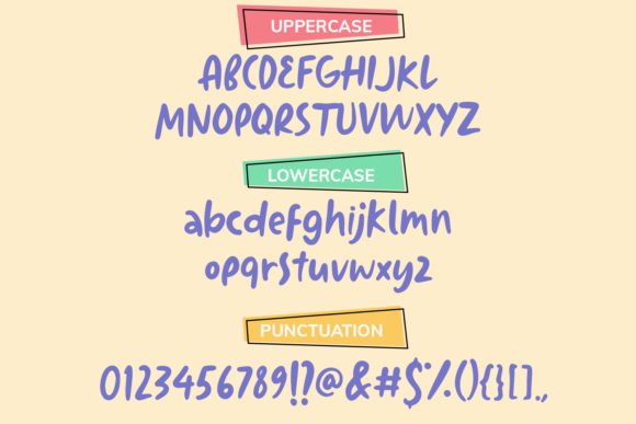 Cheerskid Font Poster 6