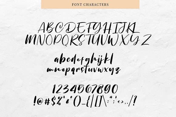 Chellyne Font Poster 7