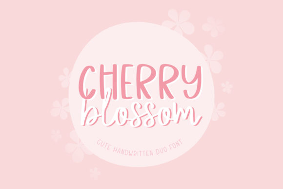 Cherry Blossom Font