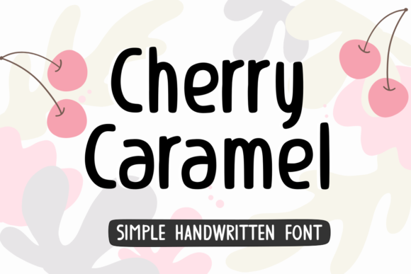Cherry Caramel Font Poster 1
