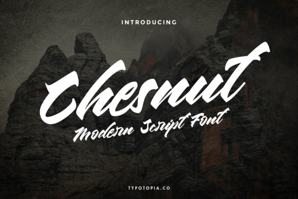 Chesnut Font Poster 1