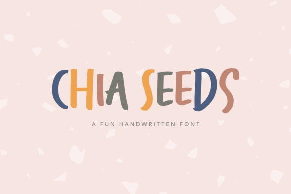 Chia Seeds Font