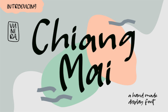 Chiang Mai Font Poster 1