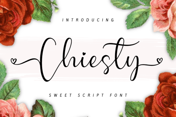 Chiesty Font Poster 1