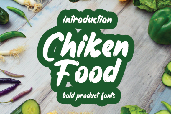 Chiken Food Font