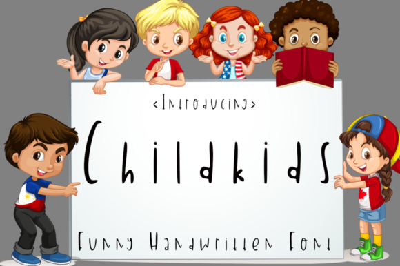 Childkids Font Poster 1