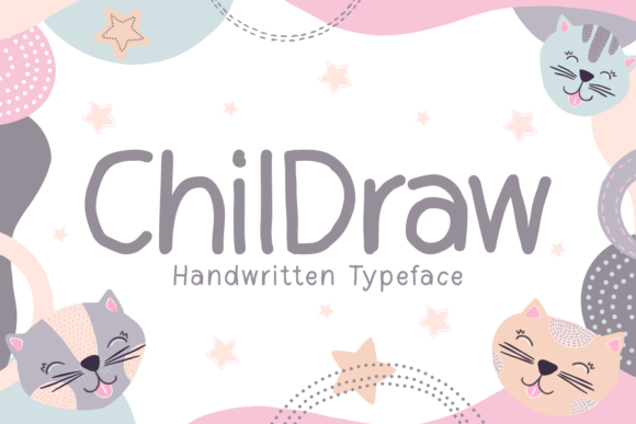 Childraw Font Childraw Font Poster 1